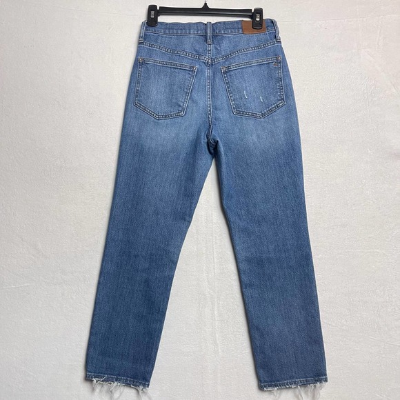 Madewell The‎ Perfect Vintage Women's Light Wash Crop Jeans Size 27 - Picture 6 of 8